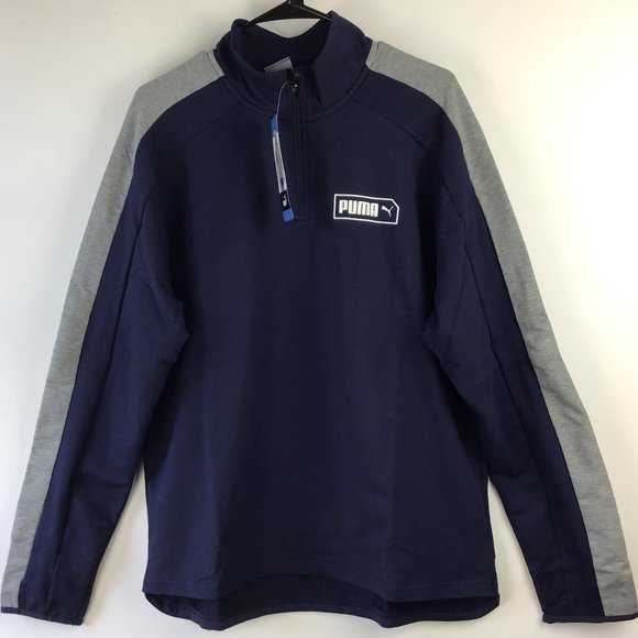 Puma Stretcheite 1/4 Zip Pullover Sweatshirt - Picture 1 of 8